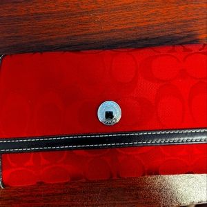 Coach wallet practically brand new